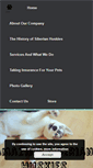 Mobile Screenshot of amazingsiberianhuskies.com